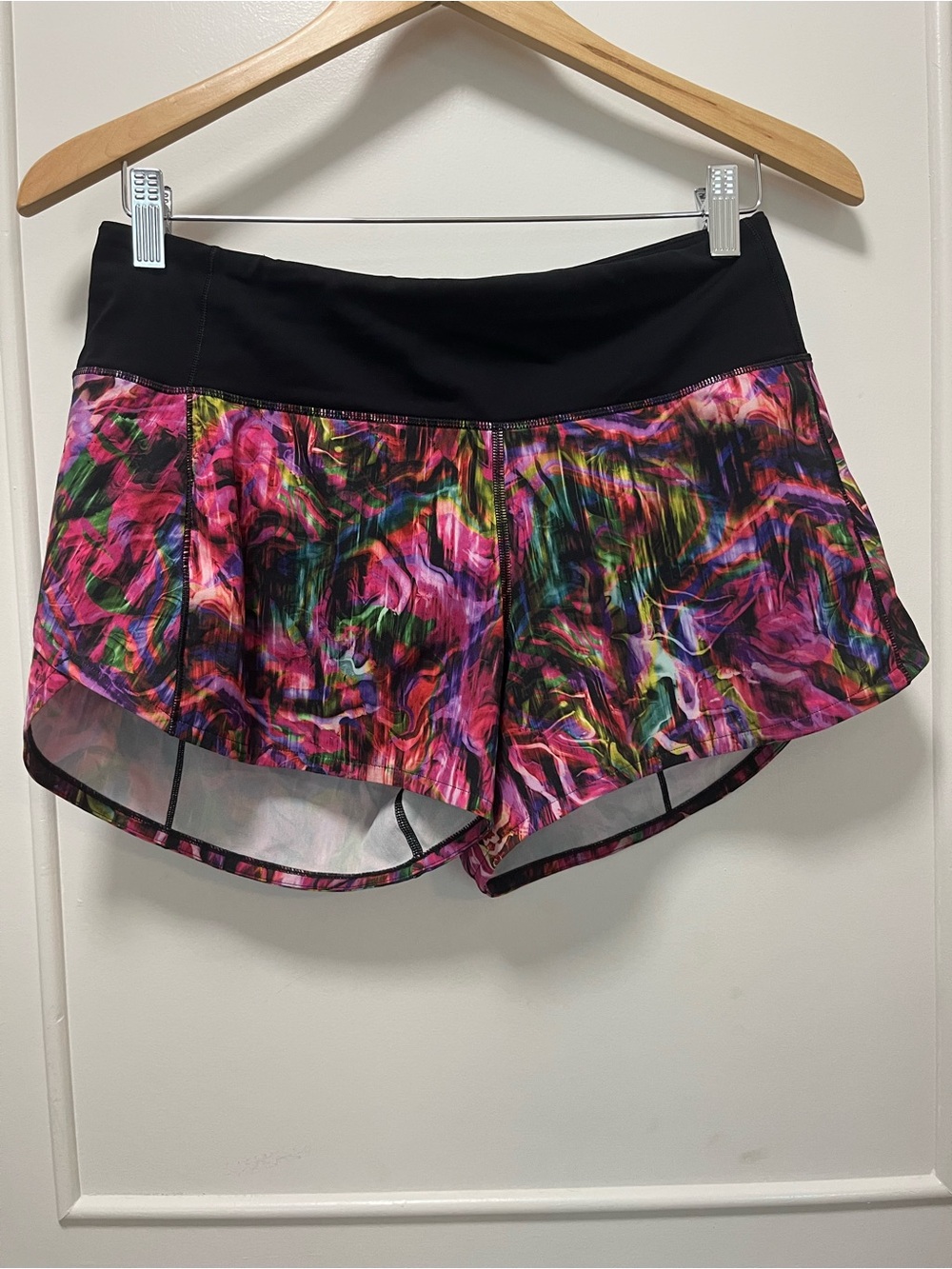 Multicolor Lululemon Speed Up Shorts